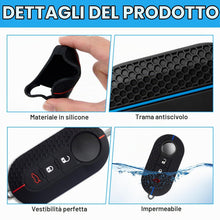 Carica l'immagine nel visualizzatore di Gallery, 2 Pezzi Cover Chiavi per Fiat 500, Guscio Chiave in Silicone con 3 Tasti per Fiat 500 500L Panda Punto Qubo Lancia Ypsil