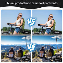Carica l'immagine nel visualizzatore di Gallery, Lenti da Lettura Adesive Bifocali +2.0, Riutilizzabili, Rimovibili