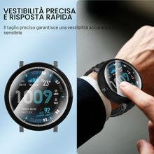 Carica l'immagine nel visualizzatore di Gallery, Diruite 3 Pezzi Custodia per Amazfit Active MAX Pellicola Protettiva,Morbido TPU Scratch Resistant Cover HD Protettiva S