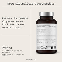 Carica l'immagine nel visualizzatore di Gallery, Vitamina C Liposomiale 1000 mg | 180 Capsule Vegane - Fornitura di 3 Mesi - Vitamina C 1000mg | Contribuisce alla Normal
