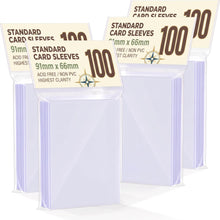 Carica l'immagine nel visualizzatore di Gallery, 400 Bustine Carte Protettive, 66 x 91 mm, Trasparenti