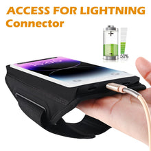 Carica l'immagine nel visualizzatore di Gallery, Fascia da Braccio con Tasca Auricolari per Smartphone fino a 6,9"