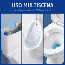 Carica l'immagine nel visualizzatore di Gallery, 32 Pastiglie Pulitore WC Anticalcare per Cassetta e Scarico - 2 Scatole x 16 Pezzi - Disincrostante WC Efficace contro C