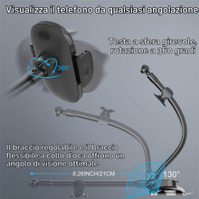 Carica l'immagine nel visualizzatore di Gallery, APPS2Car Supporto per telefono da auto per parabrezza, supporto per telefono con ventosa più forte, supporto per telefon
