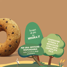 Carica l'immagine nel visualizzatore di Gallery, Misura Fibrextra Ciambelline Gocce di Cioccolato, Ricche di Fibre