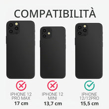 Carica l'immagine nel visualizzatore di Gallery, kwmobile Custodia Compatibile con Apple iPhone 12 / iPhone 12 Pro Cover - Back Case per Smartphone in Silicone TPU - Pro