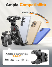 Carica l'immagine nel visualizzatore di Gallery, Porta Cellulare Moto, Dumper Antivibrazioni &amp; 1S Blocco