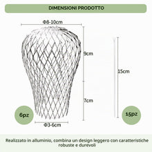 Carica l'immagine nel visualizzatore di Gallery, Protezione per Grondaie, 6 Pezzi Griglia Grondaia