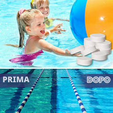 Carica l'immagine nel visualizzatore di Gallery, Rakiuty 100 PCS Pool Cleaning Tablets, Multifunction Compresse Effervescenti per Piscina, Swimming Pool Tablets, per Pis