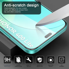 Carica l'immagine nel visualizzatore di Gallery, FLLAO Cover Compatibile con Honor 400 Lite 5G con 2 Vetro Temperato [Protezione Fotocamera] Anti Ingiallimento Antiurto 