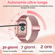 Carica l'immagine nel visualizzatore di Gallery, CASCHO Smartwatch Donna, 1.85'' Orologio Smartwatch con Effettua/Risposta Chiamate, 120+ Sportive Smart Watch con Contap