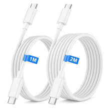 Carica l'immagine nel visualizzatore di Gallery, Cavo iPhone Air/17/16 Ricarica Rapida 1+2M 2Pezzi,60W Cavo USB Type-C Ricarica Rapida per iPhone 17/16/15 Pro Max/Plus,M