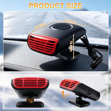 Carica l'immagine nel visualizzatore di Gallery, Riscaldatore per Auto, 12V 150W Portatile Riscaldamento per Auto, SUV, Taxi