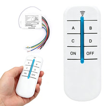 Carica l'immagine nel visualizzatore di Gallery, Interruttore con Telecomando 220V, Interruttore Luce Senza Fili a 4 Vie