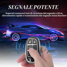 Carica l'immagine nel visualizzatore di Gallery, Cover Chiave Auto per Jeep Compass Renegade Cherokee Fiat 500x