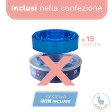 Carica l'immagine nel visualizzatore di Gallery, 20 Sacchetti Mangiapannolini Universali - Compatibili con Ricarica Mangiapannolini Tommee Tippee e Maialino Foppapedrett