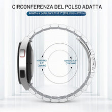 Carica l'immagine nel visualizzatore di Gallery, MoKo Cinturino in Metallo per Samsung Galaxy Watch 7/6/5/4/FE 40mm/44mm