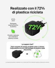 Carica l'immagine nel visualizzatore di Gallery, Belkin Caricatore da parete compatto da 45 W, ricarica rapida USB-C Power Delivery per Apple iPhone 16, 16 Plus, 16 Pro,
