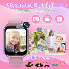 Carica l'immagine nel visualizzatore di Gallery, Smartwatch Bambini 13 Sveglie con 39 Giochi e Fotocamera