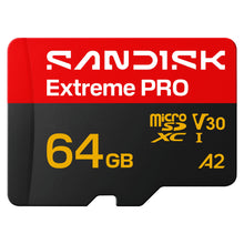 Carica l'immagine nel visualizzatore di Gallery, SANDISK Extreme PRO scheda microSD 64 GB, UHS-I + SD Adapter (velocità di lettura fino a 200 MB/s e velocità di scrittur