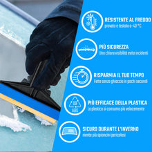 Carica l'immagine nel visualizzatore di Gallery, Raschietto ghiaccio Auto - Raschiaghiaccio Auto con Lama in Ottone Murska
