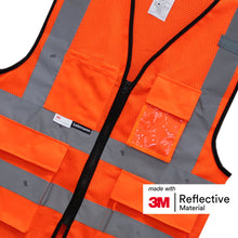 Carica l'immagine nel visualizzatore di Gallery, Salzmann Gilet ad alta visibilità riflettente | XS-6XL | 12 colori