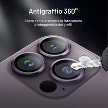 Carica l'immagine nel visualizzatore di Gallery, JETech Pellicola Fotocamera per iPhone 14 Pro/14 Pro Max, Viola Scuro