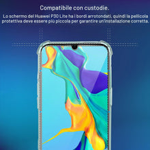 Carica l'immagine nel visualizzatore di Gallery, Vetro Temperato per Huawei P30 Lite [3 Pezzi] Vetrino Protettivo Pellicola Protezione Schermo