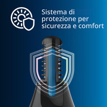 Carica l'immagine nel visualizzatore di Gallery, Philips Nose Trimmer Serie 3000 Rifinitore per Peli di Naso, Orecchie e Sopracciglia (modello NT3650/16)