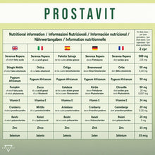 Carica l'immagine nel visualizzatore di Gallery, PROSTAVIT® - SERENOA REPENS 500MG | Saw Palmetto | Integratore Prostata | 8 ingredienti attivi con Zucca, Ortica, Pygeum