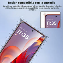 Carica l'immagine nel visualizzatore di Gallery, [3 Pezzi Vetro Temperato per Motorola Moto Edge 60 Neo/Moto Edge 50 Neo,Durezza 9H Anti Graffio,Anti-Impronte Senza Boll