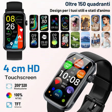 Carica l'immagine nel visualizzatore di Gallery, Smartwatch Uomo Donna, Orologio Smartwatch 1.57"HD Chiamate Bluetooth 5.4