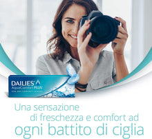 Carica l'immagine nel visualizzatore di Gallery, Dailies AquaComfort Plus lenti a contatto giornaliere | 30 pz | -03.75 dpt