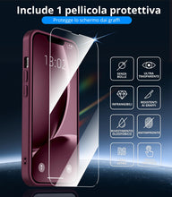 Carica l'immagine nel visualizzatore di Gallery, Vansdon Cover Magnetica per iPhone 13 / 14 con 1 Pezzi Vetro Temperato