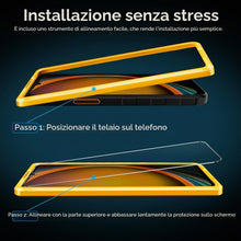 Carica l'immagine nel visualizzatore di Gallery, iVoler 3 Pezzi Vetro Temperato per Samsung Galaxy Xcover 7 / Samsung Galaxy Xcover7, Pellicola Protettiva con Cornice di
