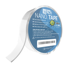 Carica l'immagine nel visualizzatore di Gallery, Nano Tape, Nastro Biadesivo Extra Forte in Gel Trasparente Rimovibile e Lavabile, Non lascia tracce, Rotolo Grande 4M
