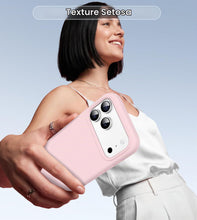 Carica l'immagine nel visualizzatore di Gallery, Qasyfanc Cover per iPhone 18 Pro Max, Silicone Liquido, Rosa Chiaro