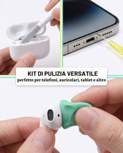 Carica l'immagine nel visualizzatore di Gallery, LEEQ 3 Pezzi Pulizia del Telefono Cellulare, Spazzole per la Pulizia di Telefoni Cellulari Type-C, set di Spazzole per l