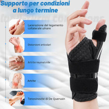Carica l'immagine nel visualizzatore di Gallery, YIIFELL Tutore Pollice Destro e Sinistro Regolabile, Tutore per Rizoartrosi Ergonomico per Tendinite, Tenosinovite di De