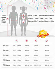Carica l'immagine nel visualizzatore di Gallery, Fiestas GUiRCA Costume da Scheletro Eco per Bambina