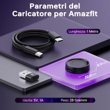 Carica l'immagine nel visualizzatore di Gallery, Cavo Caricatore USB C per Amazfit Active 2/Bip 6, 2 Unità