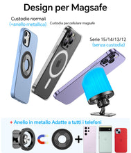 Carica l'immagine nel visualizzatore di Gallery, Coolpow Porta Cellulare Auto con Magsafe Supproto Telefono Auto Magnetico