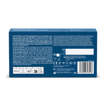 Carica l'immagine nel visualizzatore di Gallery, Amazon Basic Care Guanti monouso blu in nitrile, Senza polvere, Taglia M, 100 unità
