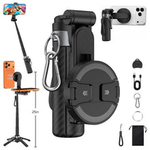 Carica l'immagine nel visualizzatore di Gallery, MoKo Bastone Selfie Magnetico Treppiede Con Telecomando Per iPhone, Android