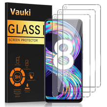 Carica l'immagine nel visualizzatore di Gallery, Vauki 3 Pezzi Vetro Temperato Compatibile con Realme 8 4G/Realme 8 Pro Pellicola Protettiva Ultra-HD Durezza 9H Resisten