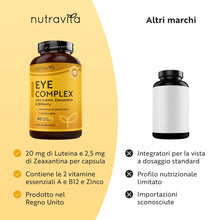 Carica l'immagine nel visualizzatore di Gallery, Nutravita Integratore di Luteina per Occhi - 90 Capsule Vegane