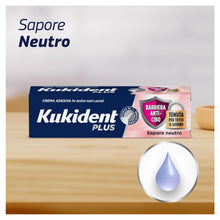 Carica l'immagine nel visualizzatore di Gallery, Kukident Plus Barriera Anti-cibo Crema Adesiva per Protesi Dentali, 3x35g
