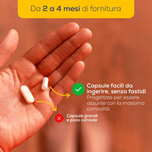 Carica l'immagine nel visualizzatore di Gallery, Magnesio Complex - Citrato, Bisglicinato e Ossido di Magnesio Triplo - Alto Assorbimento - Riduce Stanchezza e Stanchezz