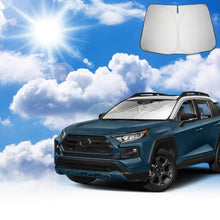 Carica l'immagine nel visualizzatore di Gallery, Parasole per Parabrezza Compatibile con Toyota RAV4 XA50 2019-2025, RAV4 Copertura Parasole per Parabrezza Anteriore, To