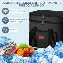 Carica l'immagine nel visualizzatore di Gallery, Ainiv Borsa Termica 24L, Borsa per il Pranzo Portatile Impermeabile e Resistente Alle Perdite con Tracolla, Borsa da Pic